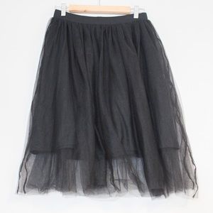 tulle skirt